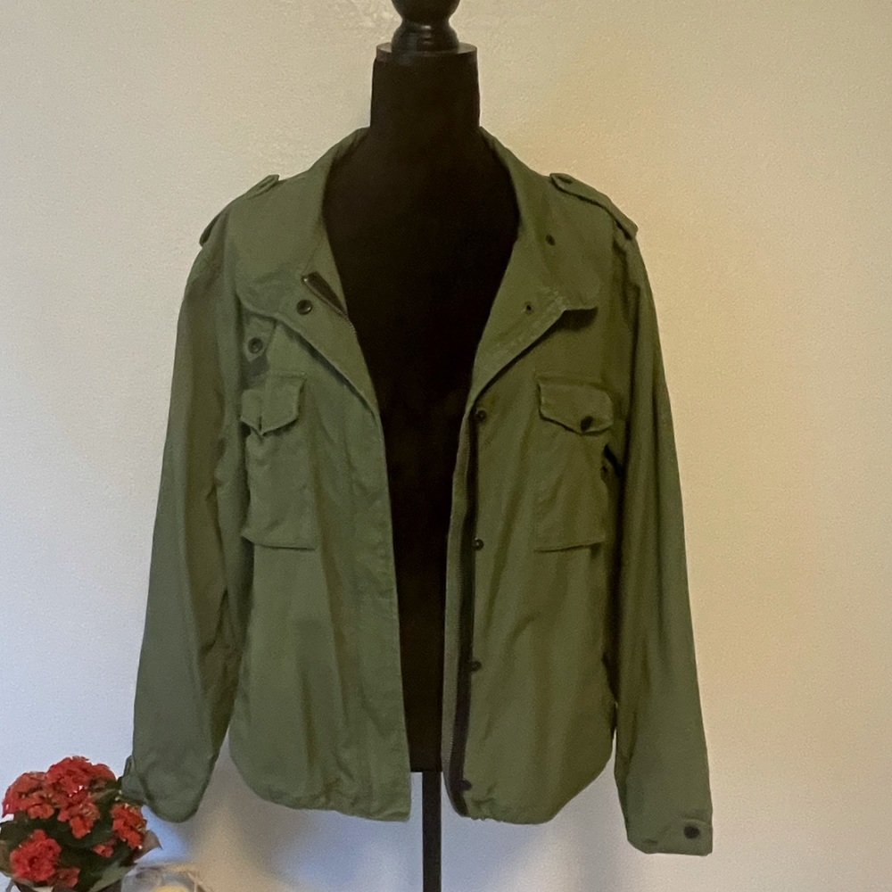 Torrid Green Coat Size 3X